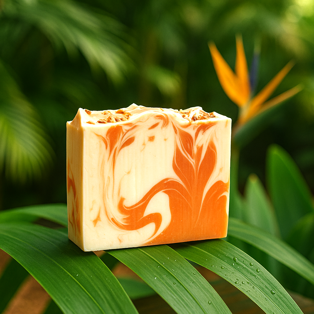 Vanilla Tangerine Soap (no packaging - private label): No Packaging