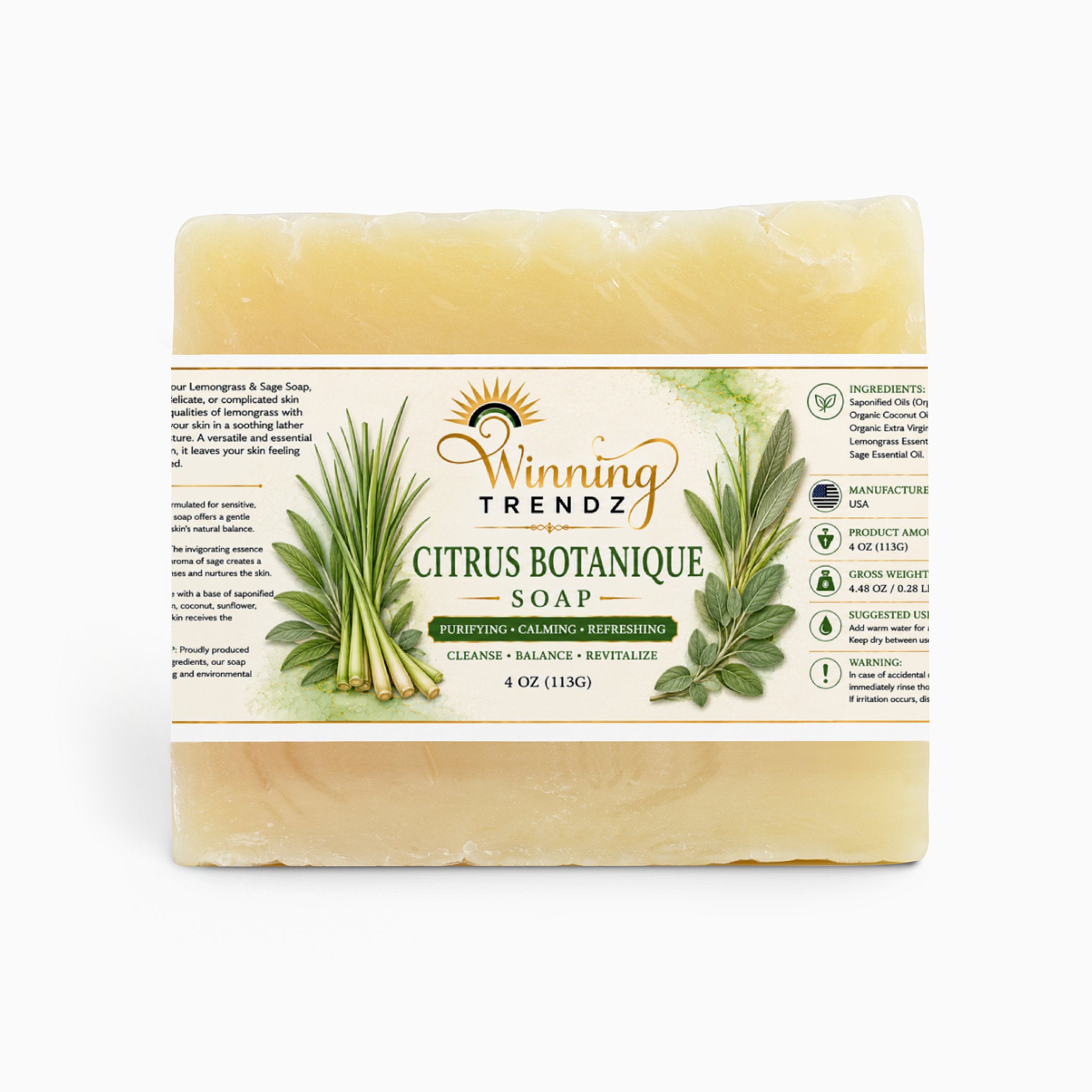 Citrus Botanique Soap