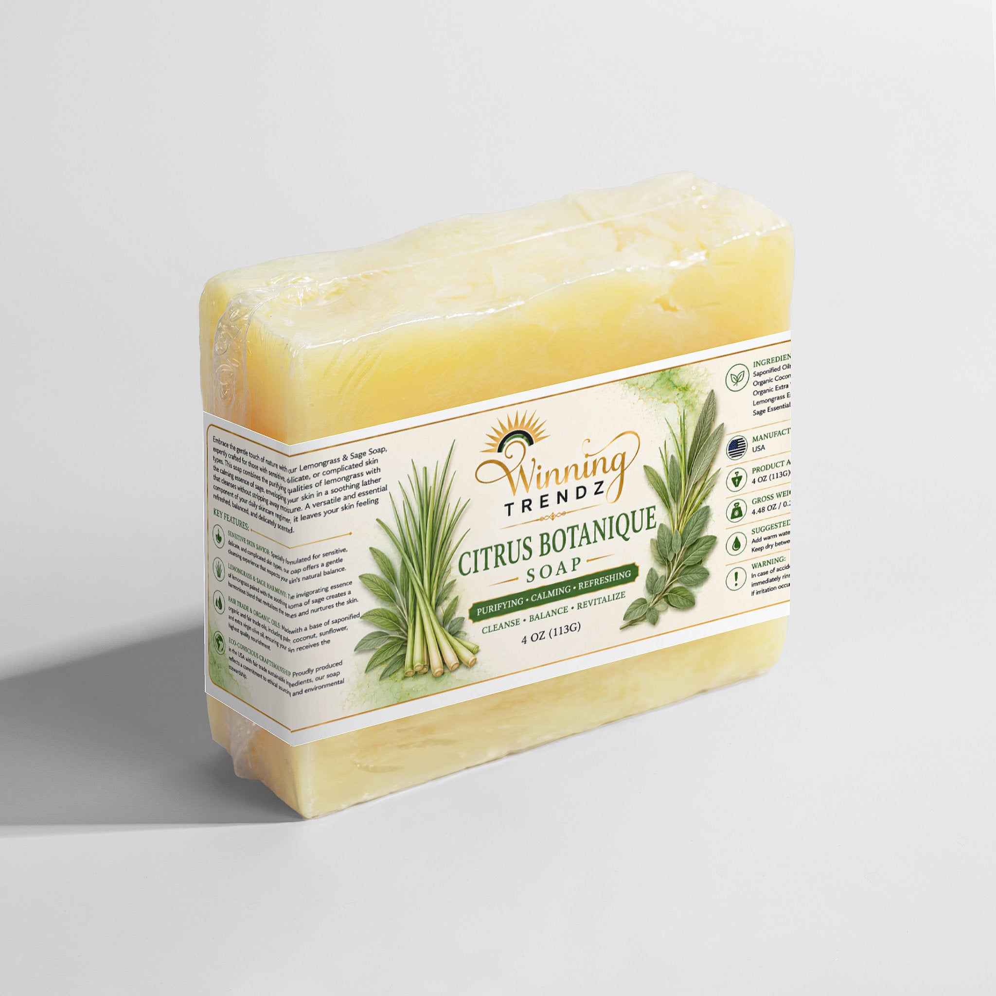 Citrus Botanique Soap