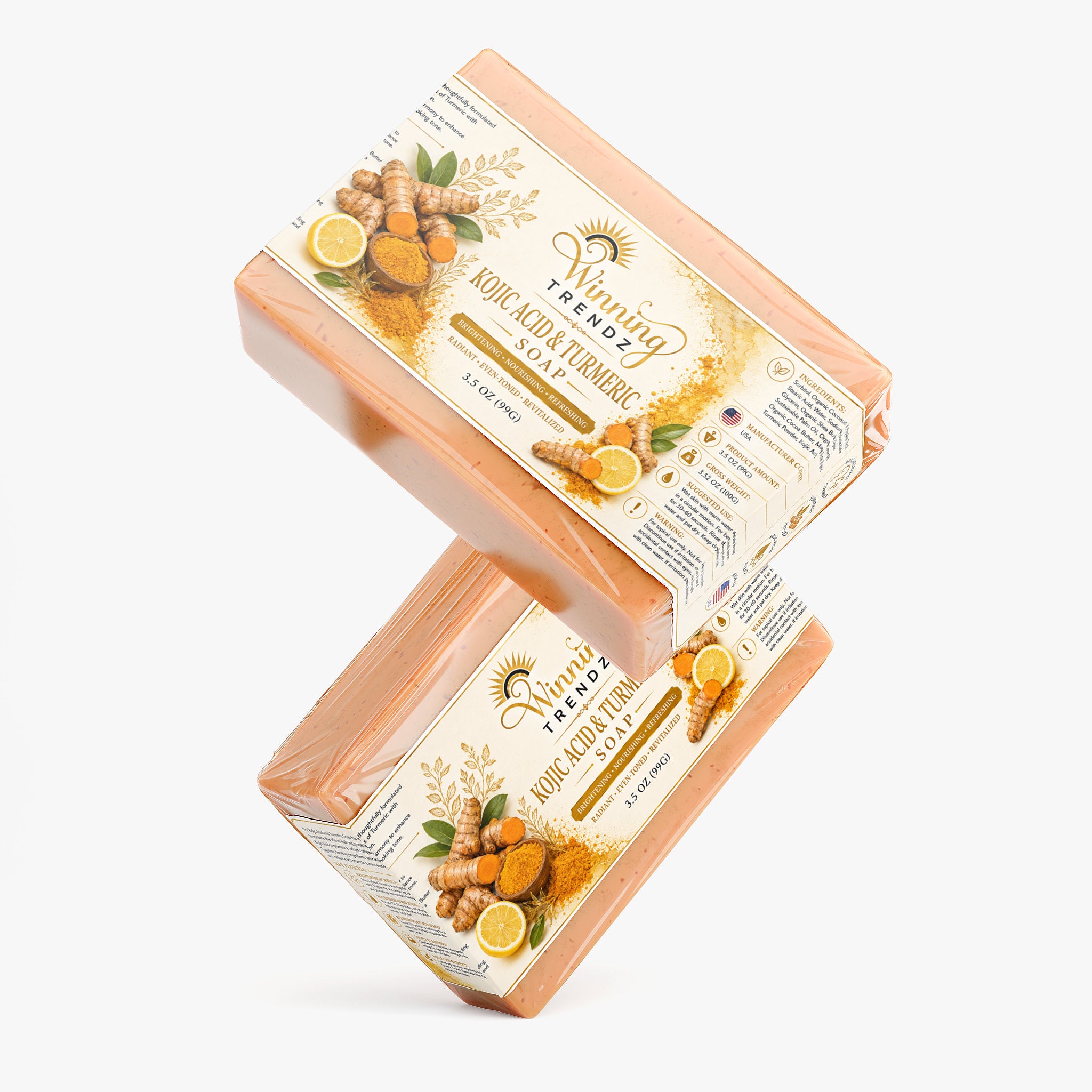 Kojic Acid & Turmeric Soap