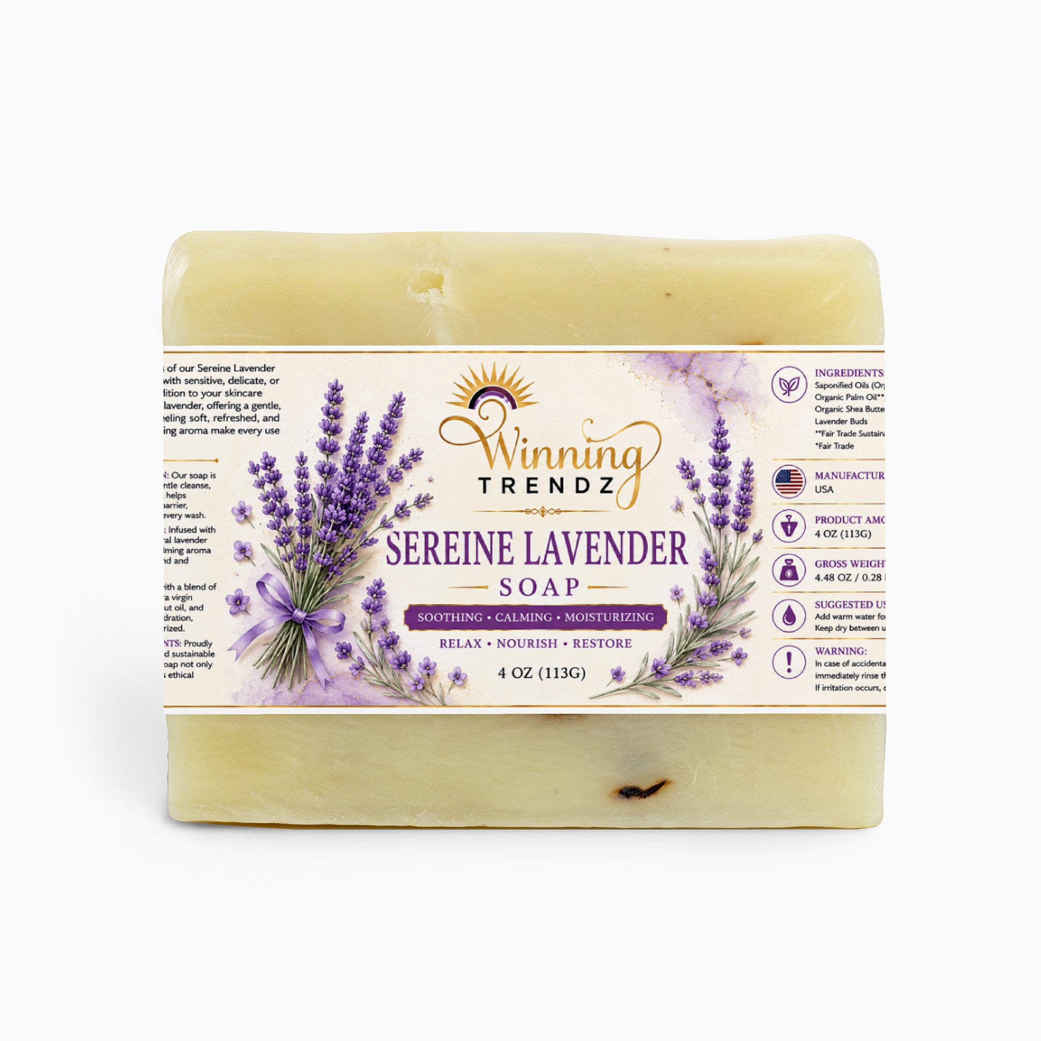 Sereine Lavender Soap
