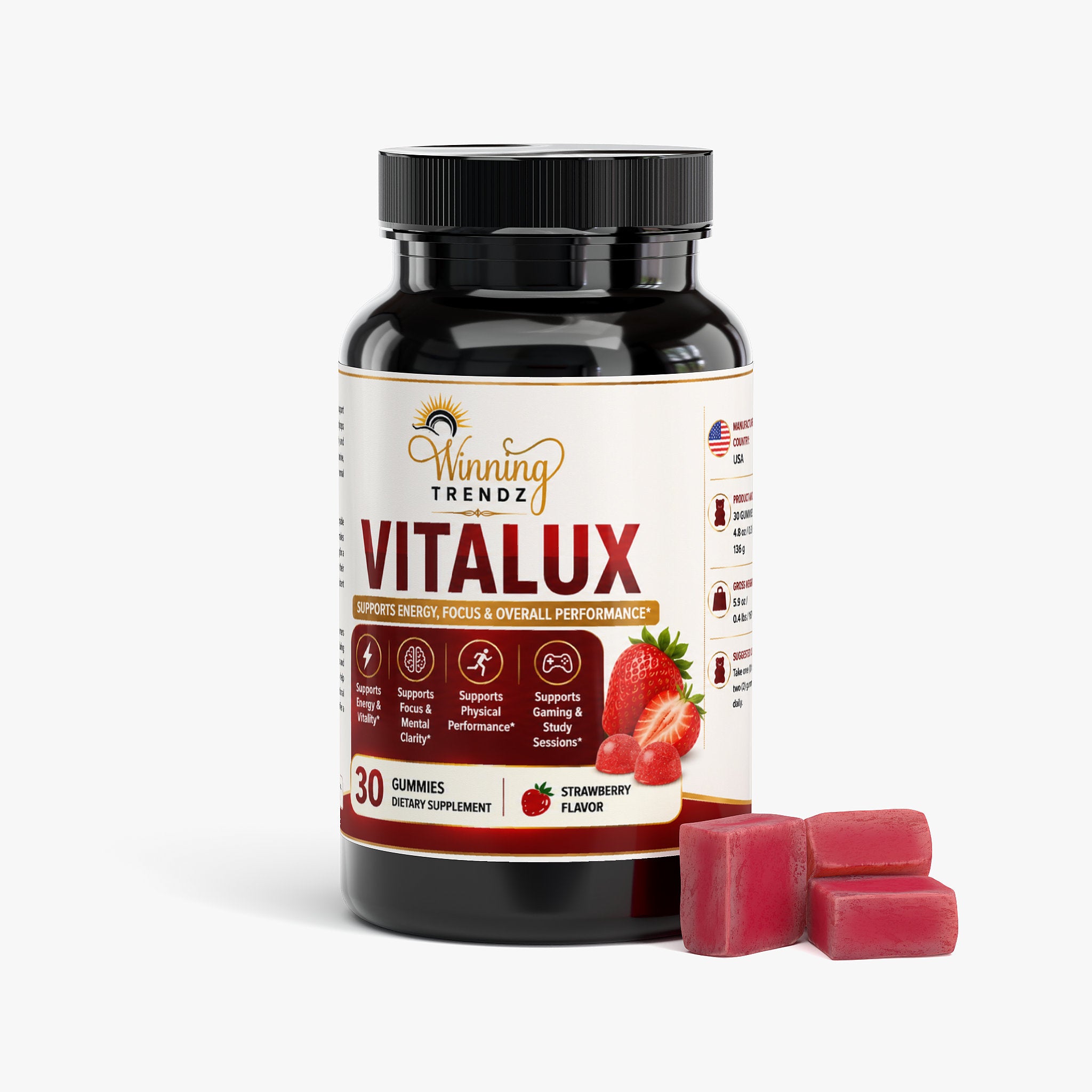 Cordyceps Energy Gummies