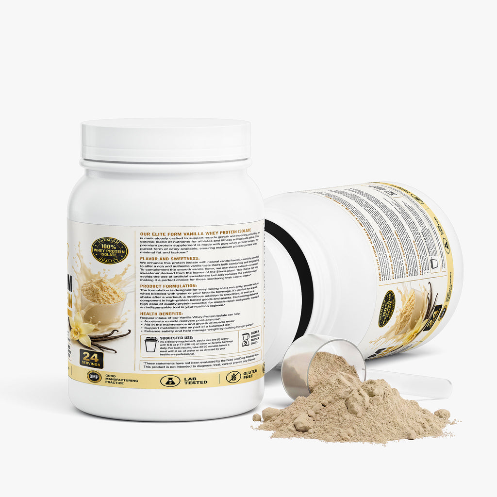 ELITE FORM Whey Protein Isolate (Vanilla)