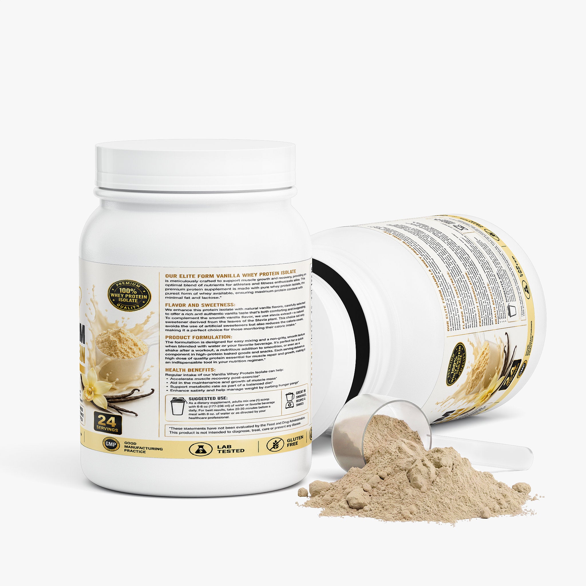 ELITE FORM Whey Protein Isolate (Vanilla)