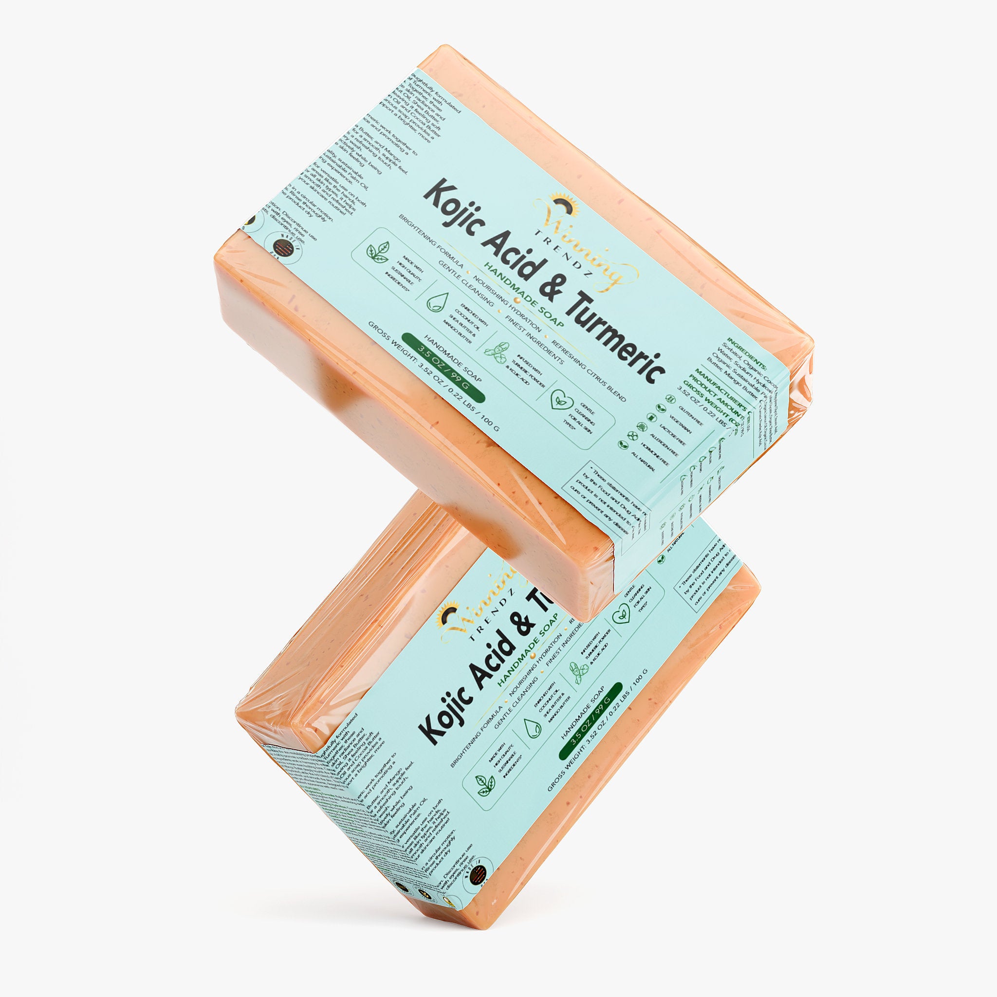 Kojic Acid & Turmeric Soap