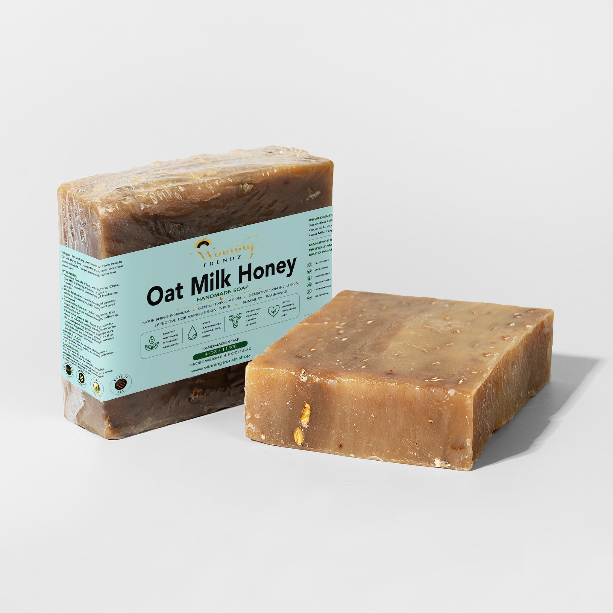 Oat Milk Honey Soap