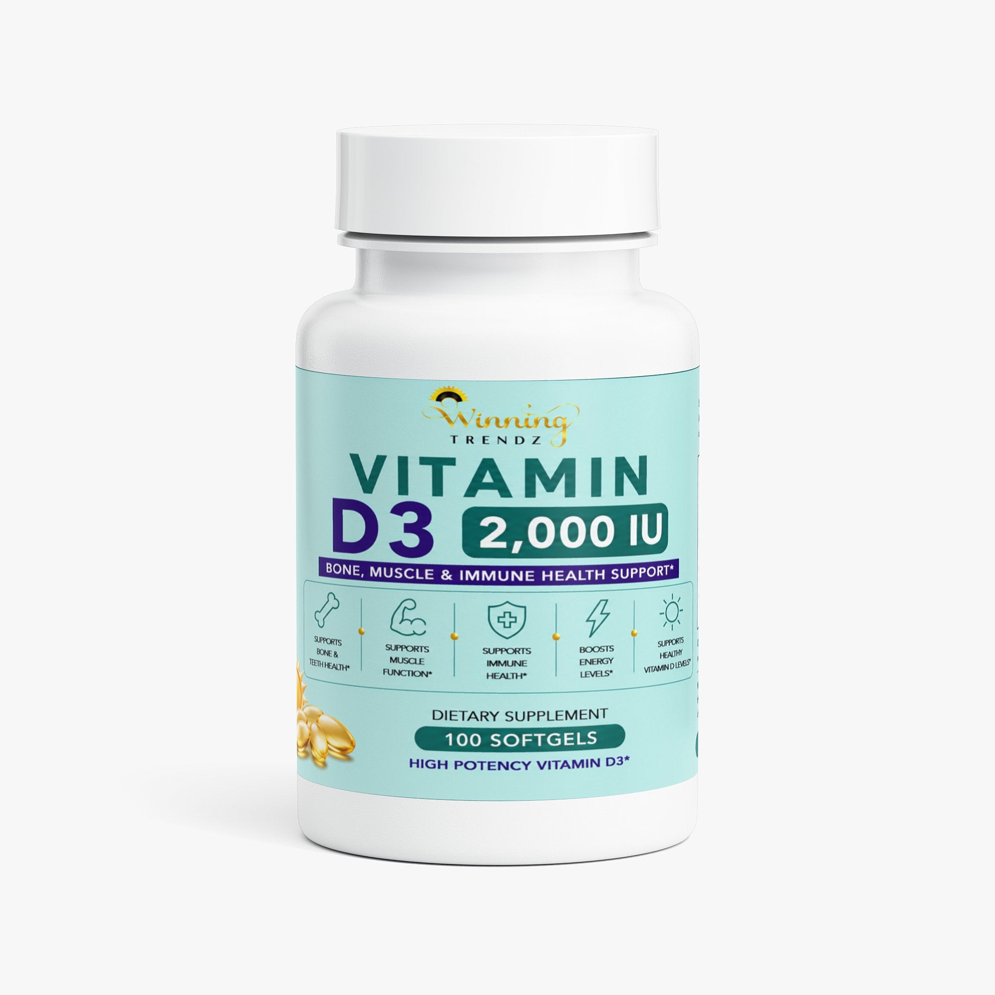 Vitamin D3 2,000 IU
