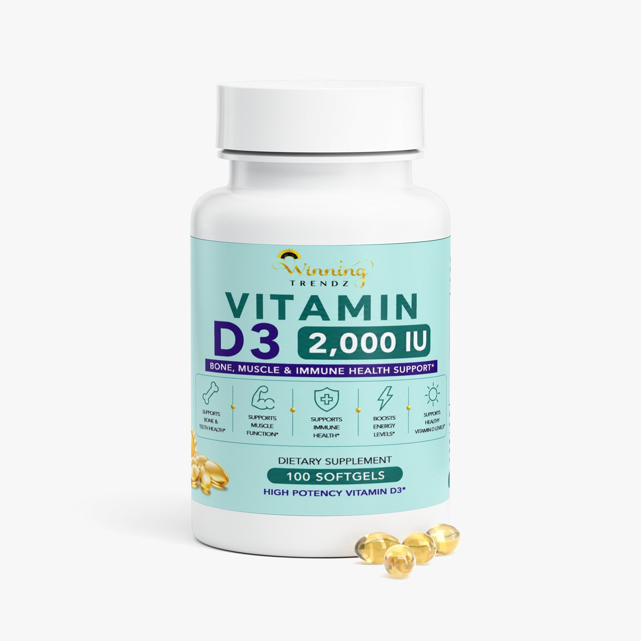 Vitamin D3 2,000 IU