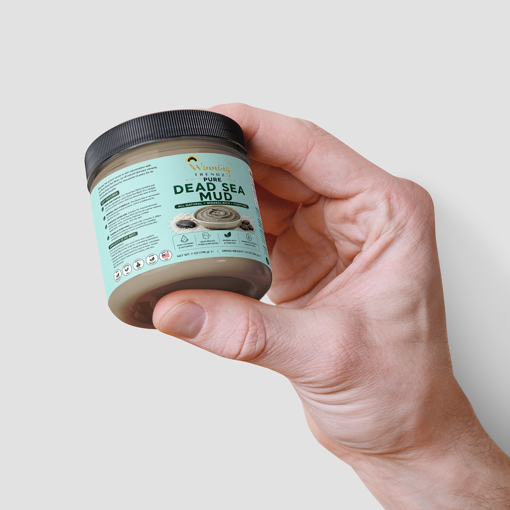 Pure Dead Sea Mud