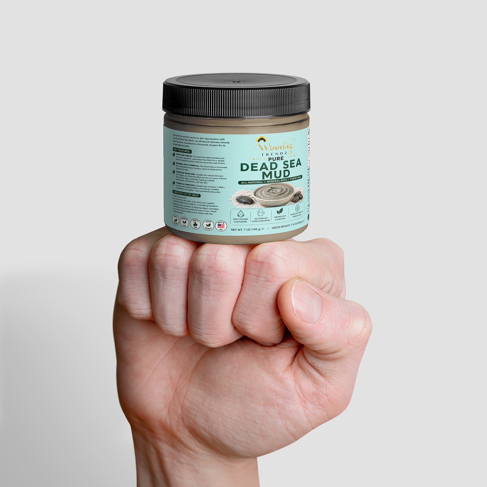 Pure Dead Sea Mud