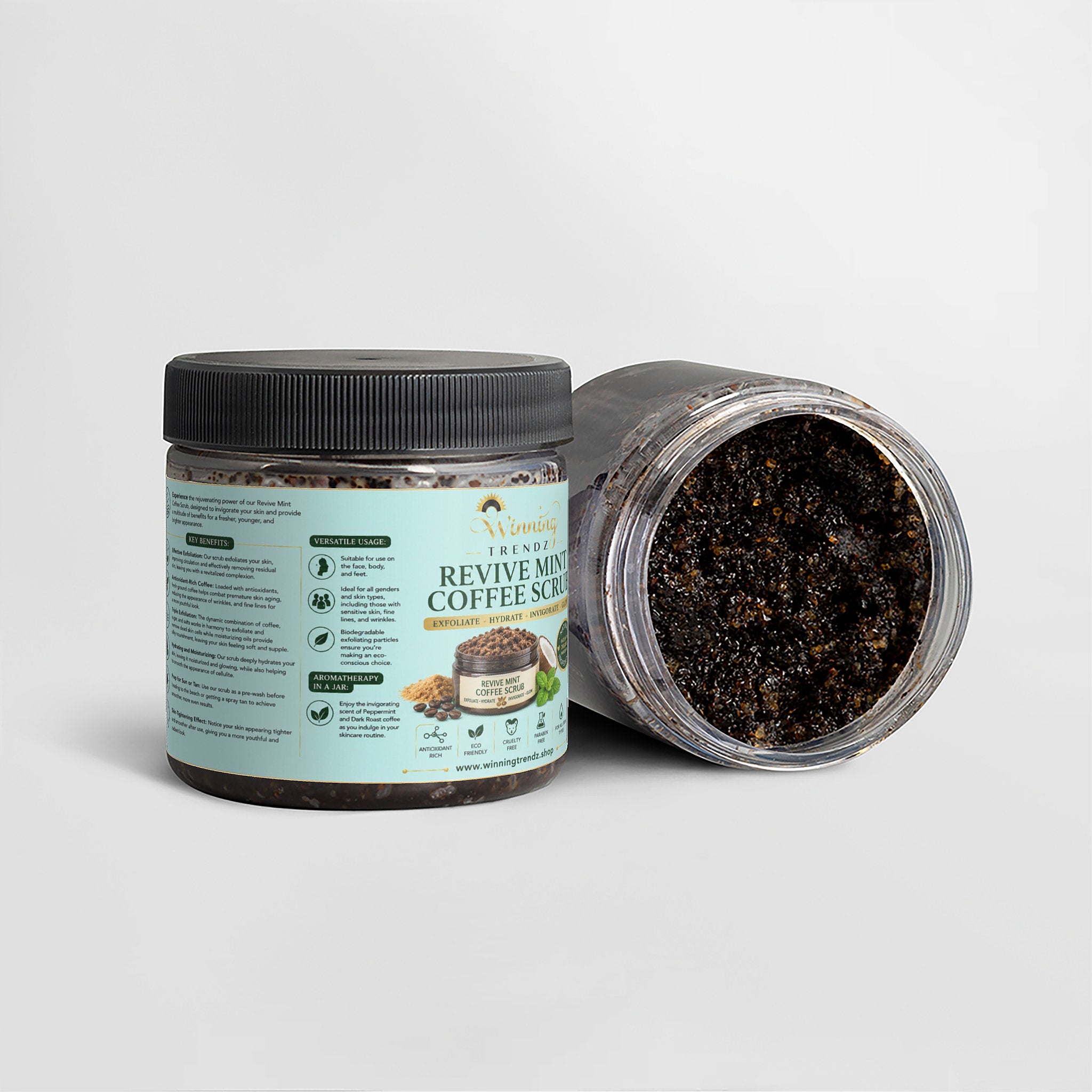 Revive Mint Coffee Scrub