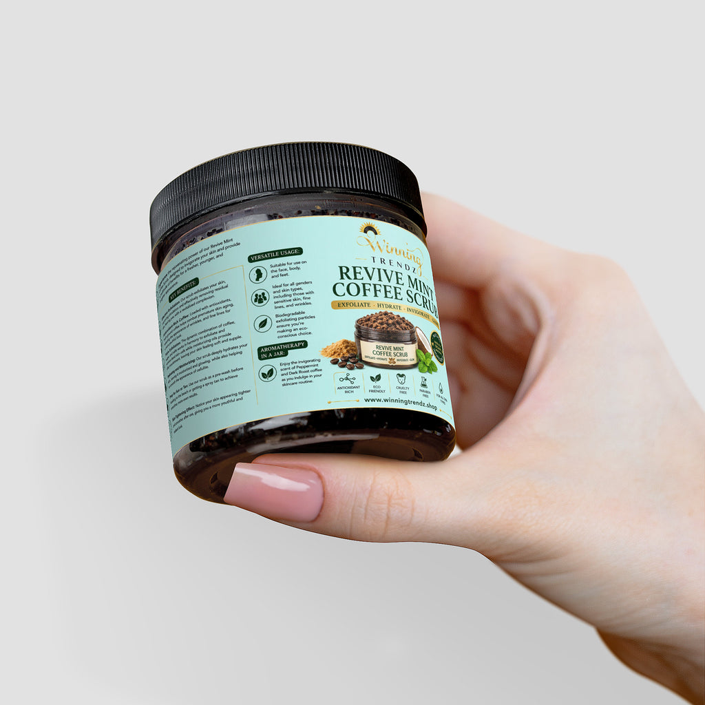 Revive Mint Coffee Scrub