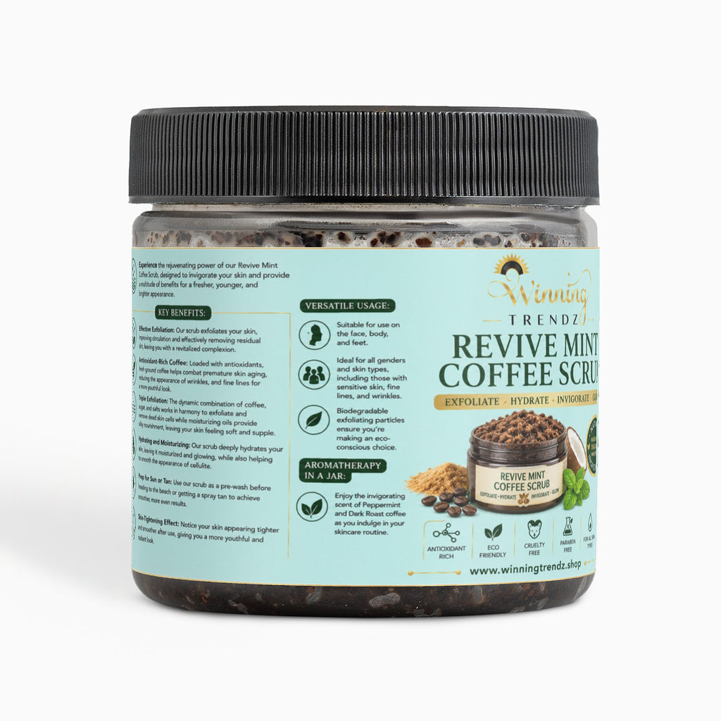 Revive Mint Coffee Scrub