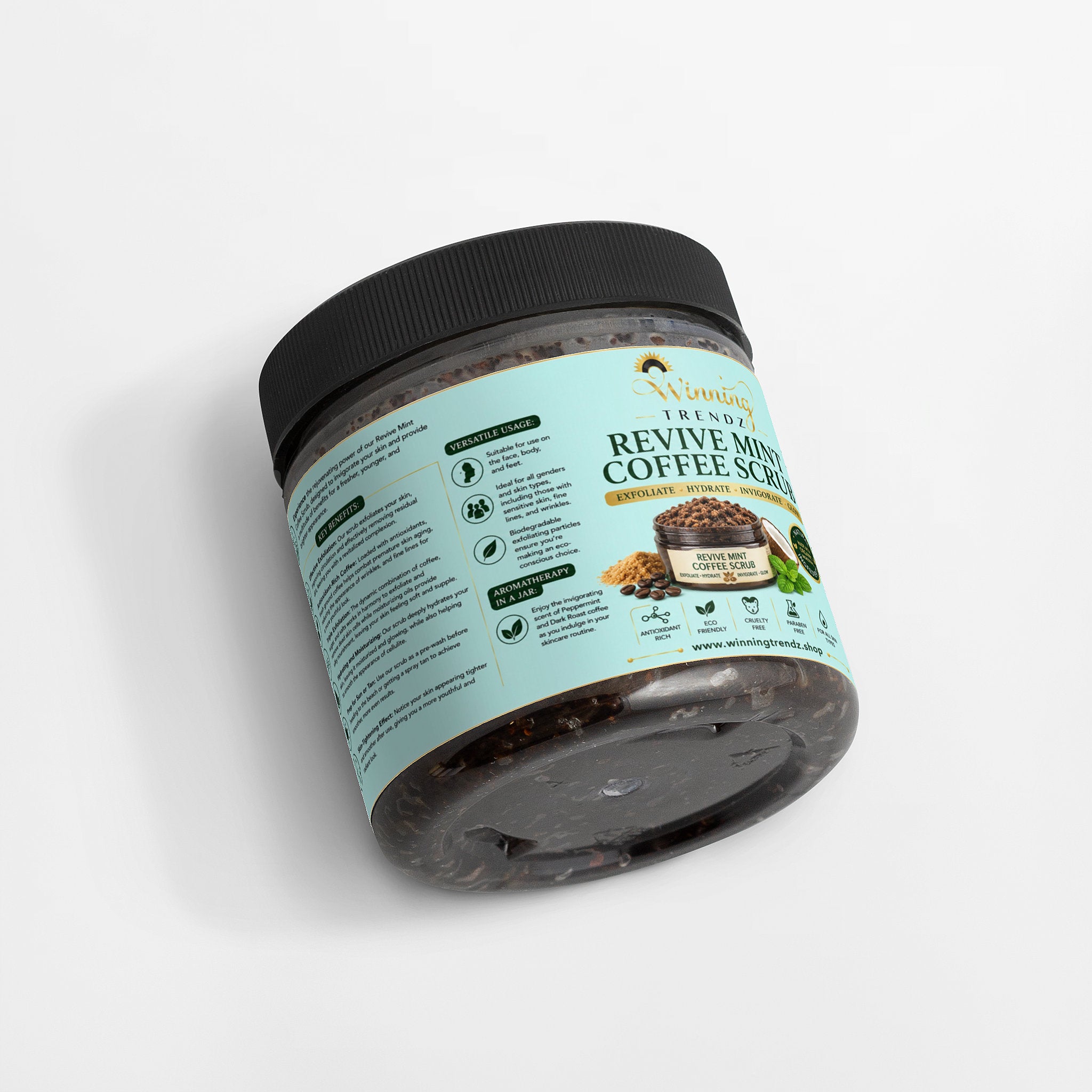 Revive Mint Coffee Scrub