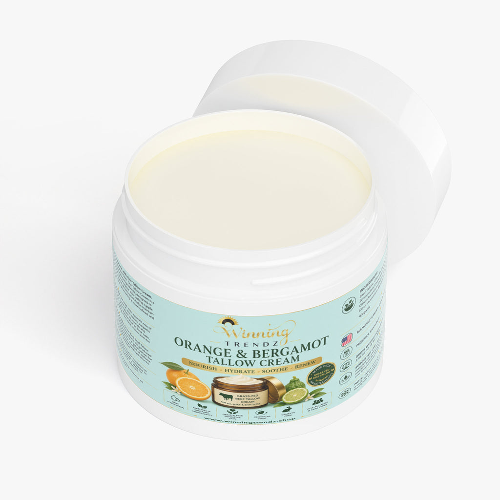 Orange & Bergamot Tallow Cream