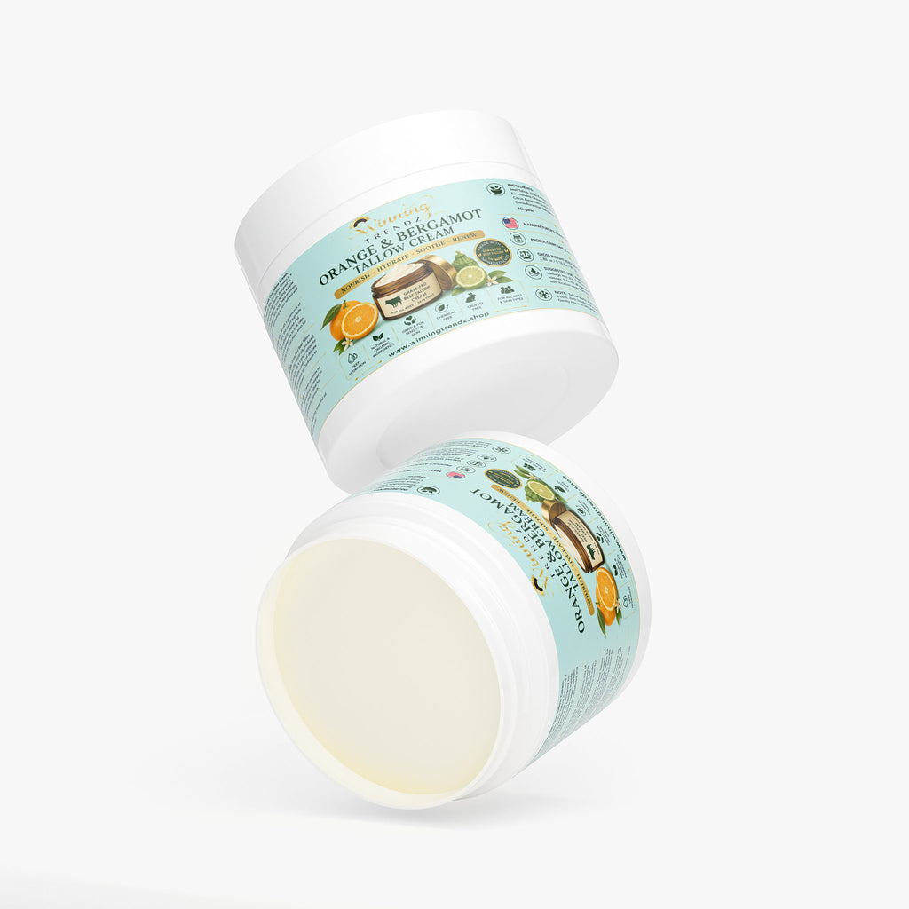 Orange & Bergamot Tallow Cream