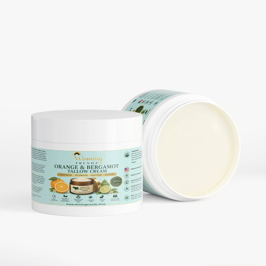 Orange & Bergamot Tallow Cream
