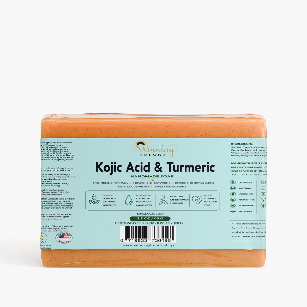 Kojic Acid & Turmeric Soap