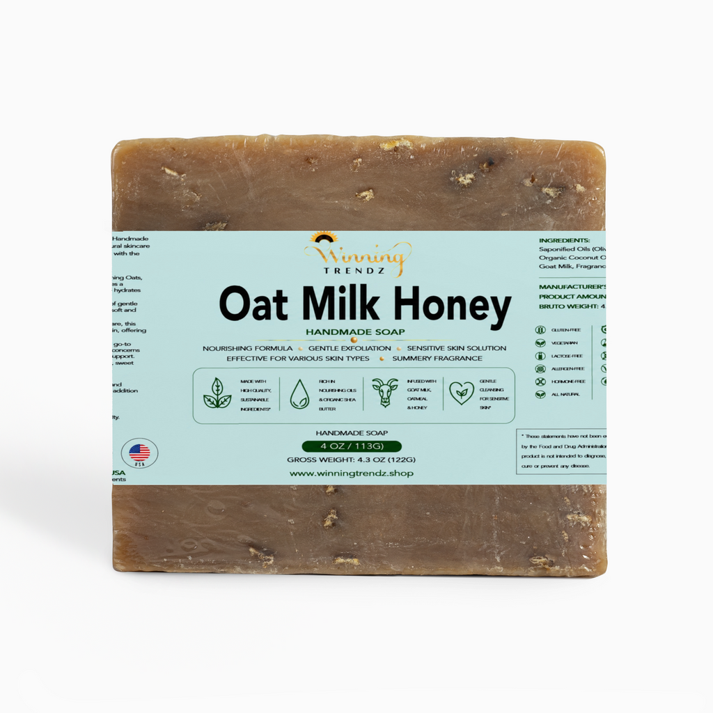 Oat Milk Honey Soap