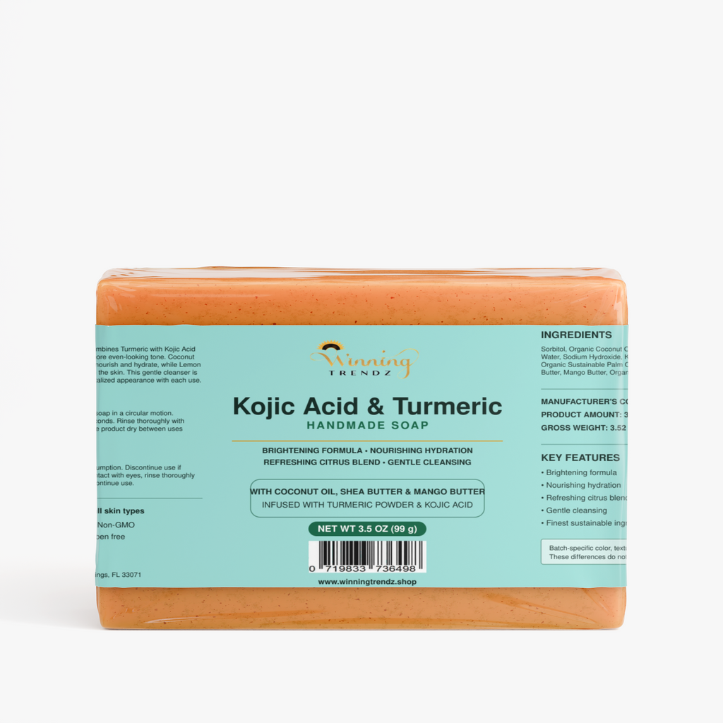 Kojic Acid & Turmeric Soap