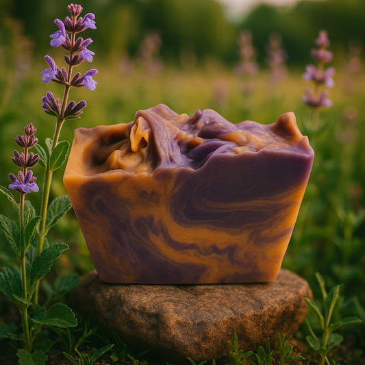 Lavender Sage Soap (no packaging - private label): No packaging