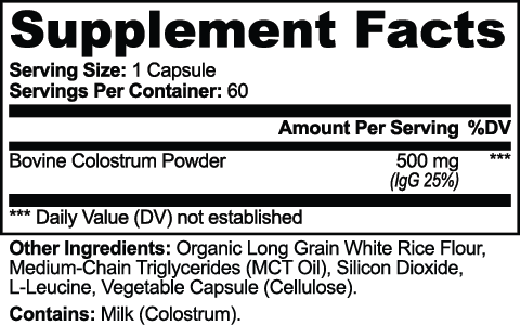Colostrum Immune Boost