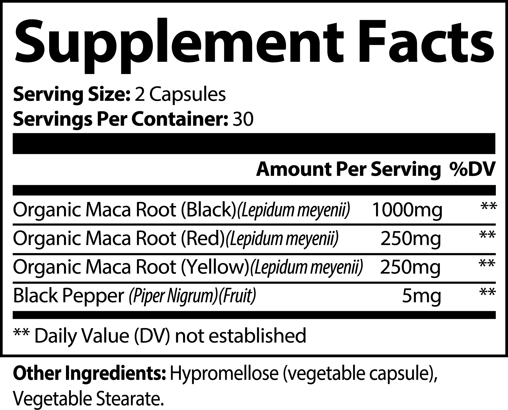 Maca Root Energy Boost
