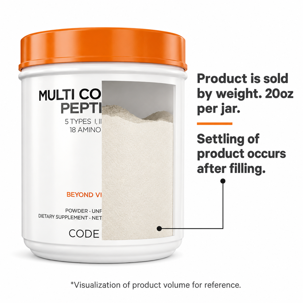 Multi Collagen Protein Powder Large