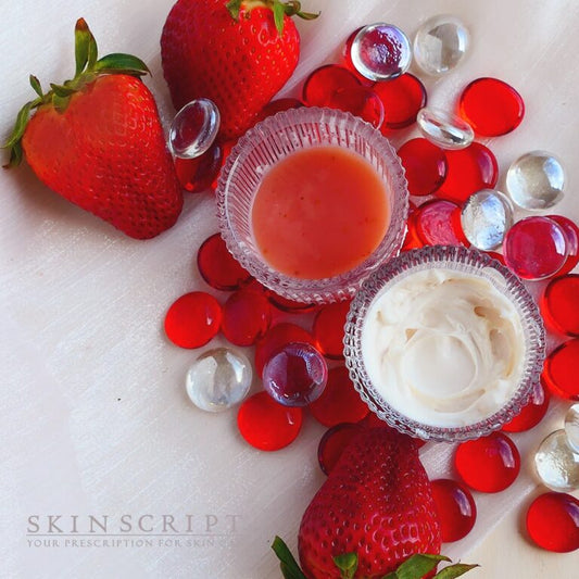 Strawberries and Sweet Cream Facial