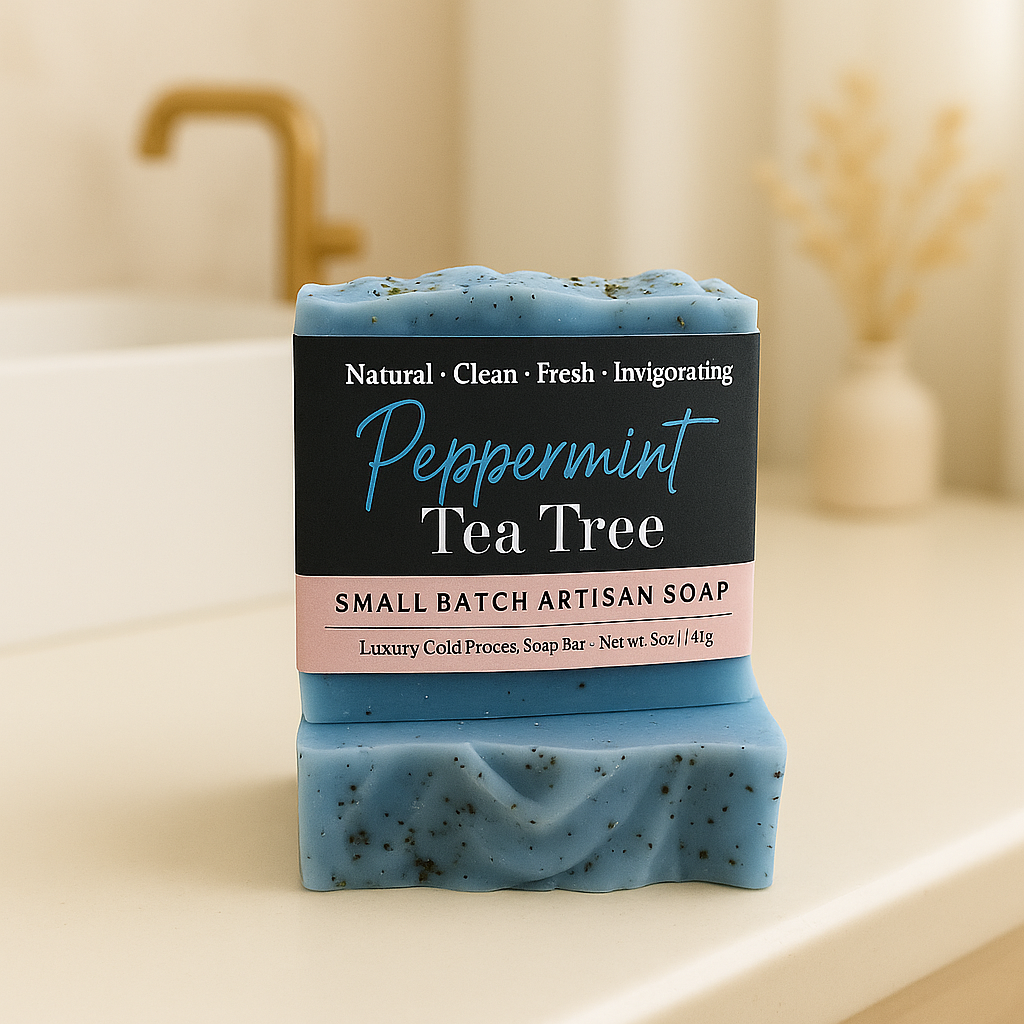 Peppermint Tea Tree Soap Bar